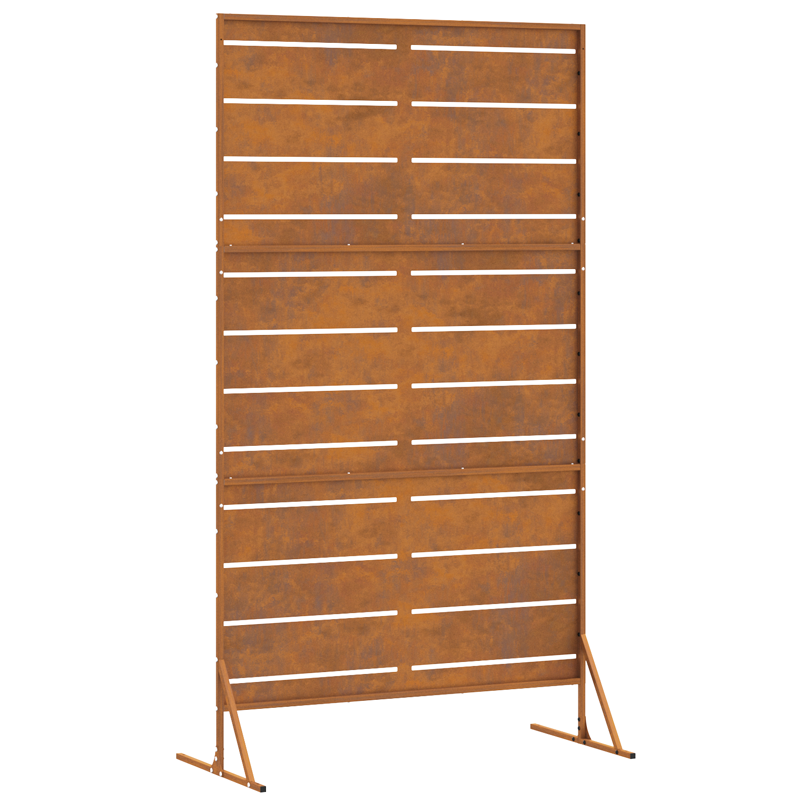 Schermo Privacy 180 cm Acciaio Resistente agli Agenti Atmosferici