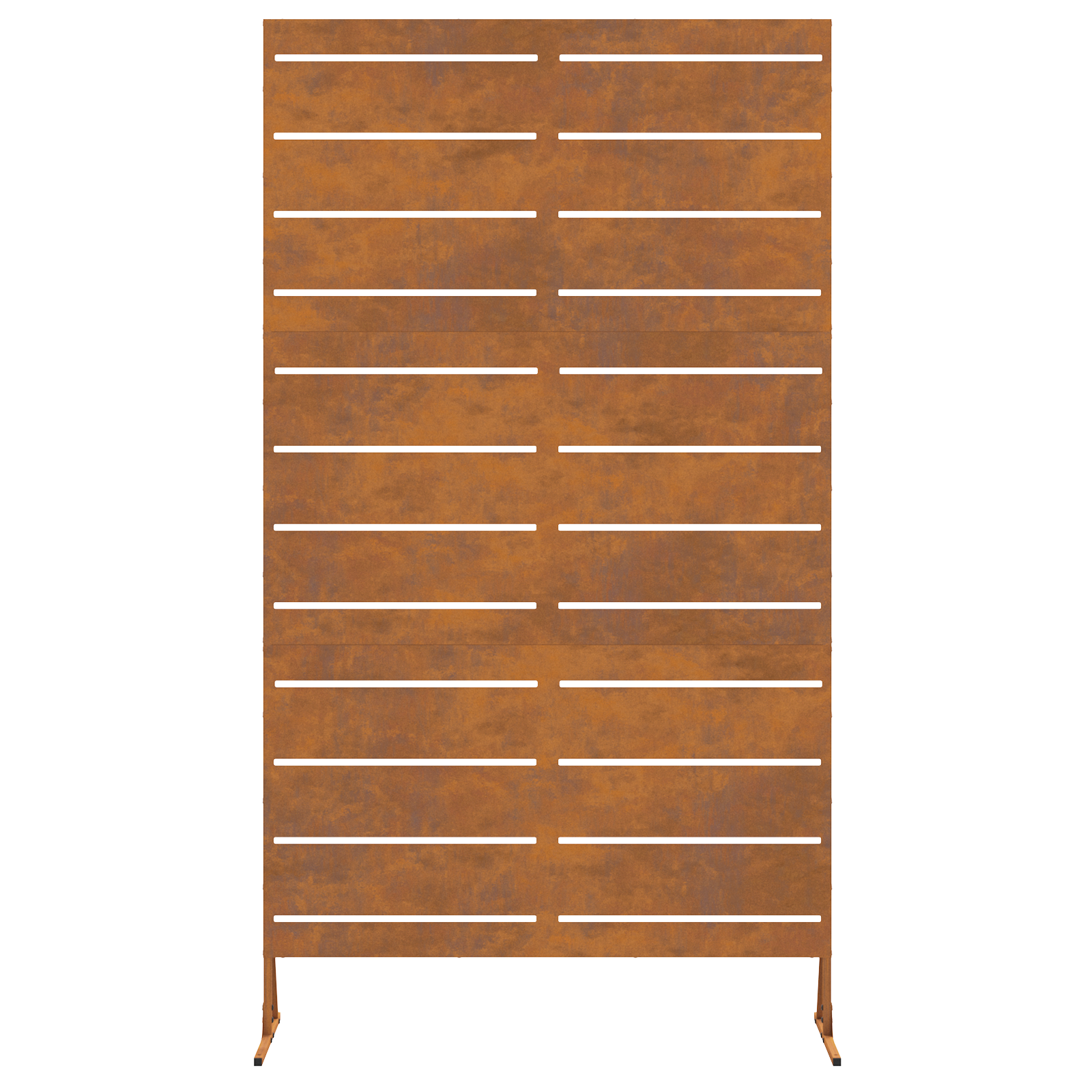 Schermo Privacy 180 cm Acciaio Resistente agli Agenti Atmosferici