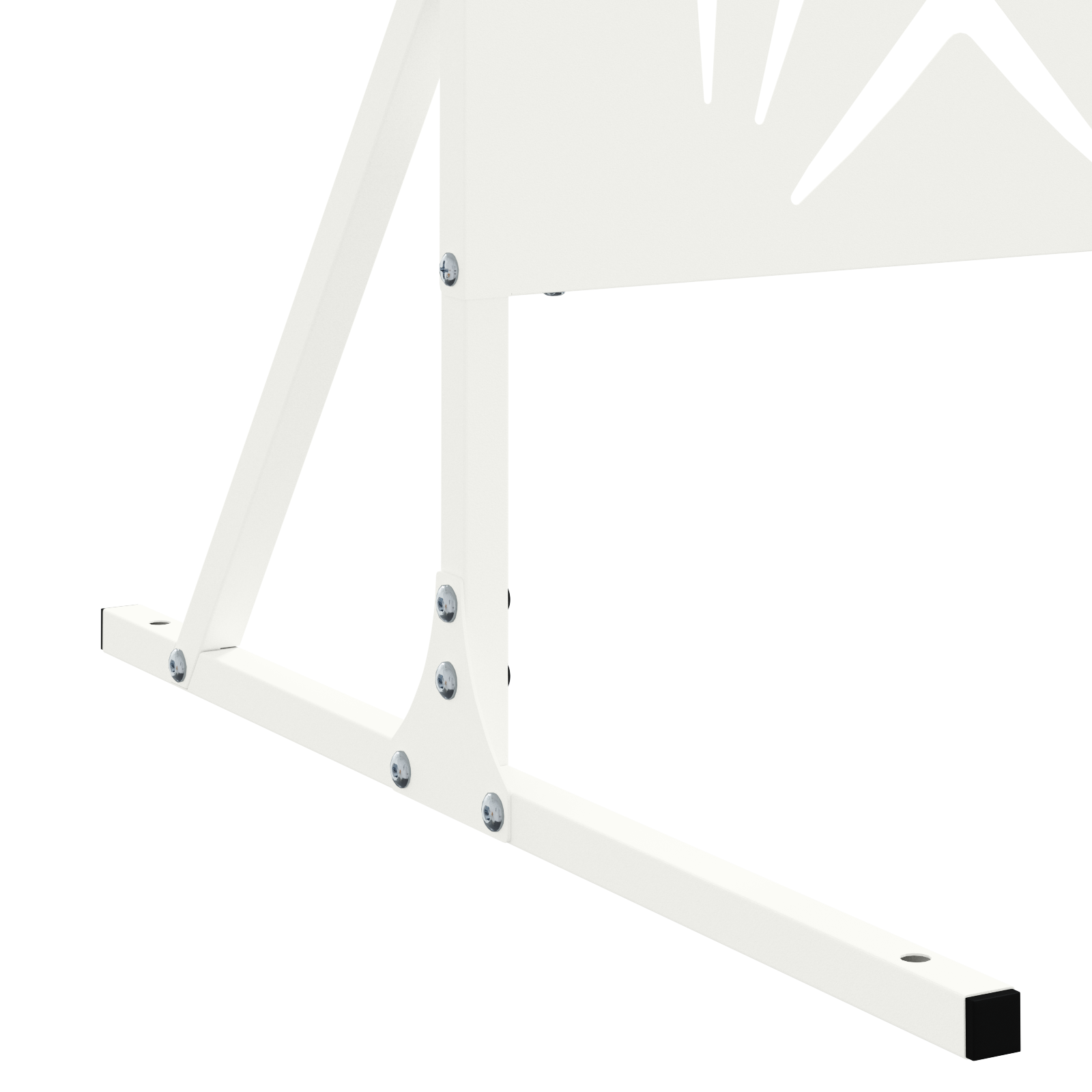 Pannello Fessura Metallico Bianco Metallo Grande