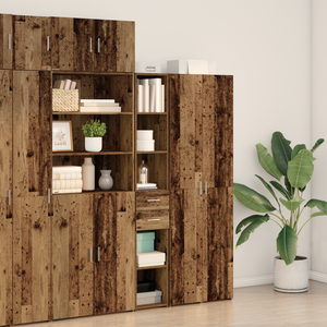 Highboard Legno Vecchio 30x42,5x185 cm Legno ingegnerizzato