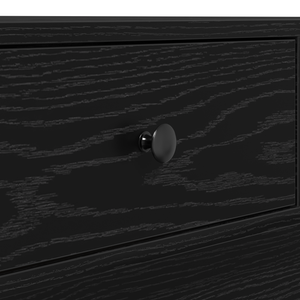 Tavolino da Caffè Rovere nero Legno ingegnerizzato 90 x 90 x 28 cm