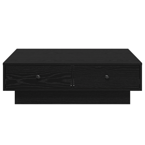 Tavolino da Caffè Rovere nero Legno ingegnerizzato 90 x 90 x 28 cm