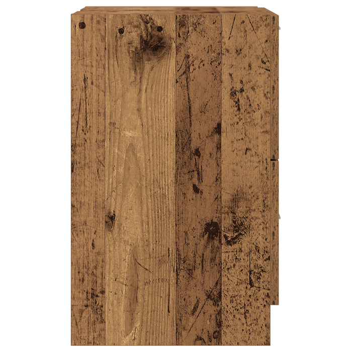 Armadietto per Lavandino Legno Vecchio 40x37x59 cm Legno Ingegnerizzato