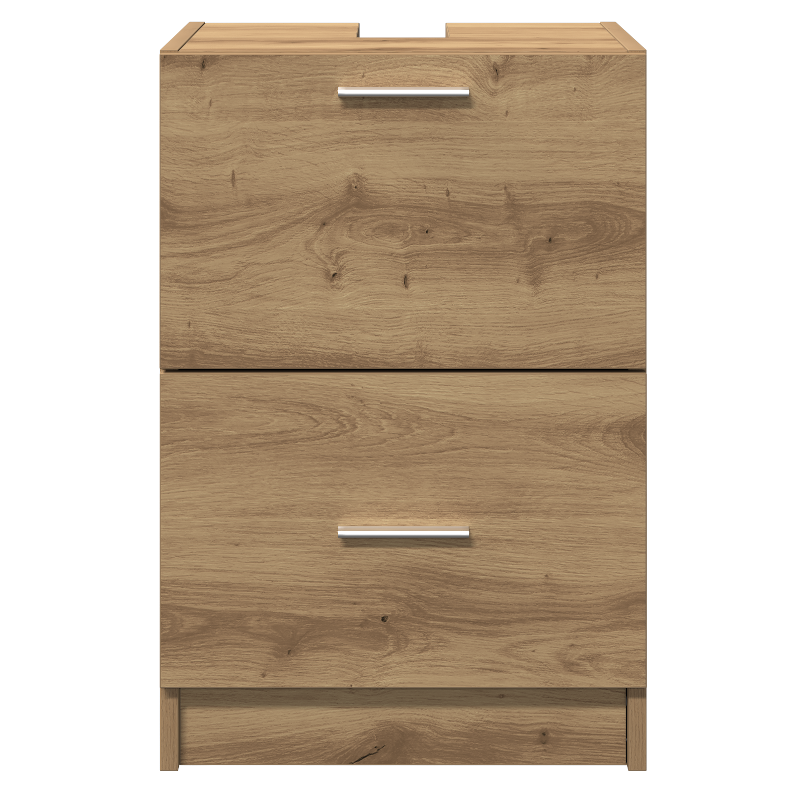 Mobile Lavabo Rovere Artigianale 40x37x59 cm Legno ingegnerizzato