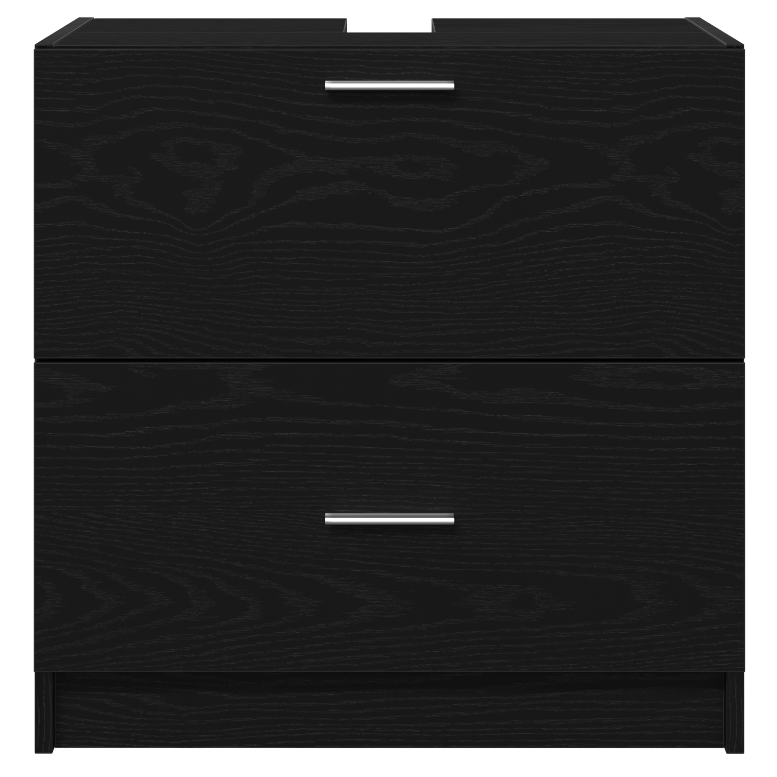 Mobile per Lavabo Quercia Nera 59x37x59 cm Legno Ingegnerizzato