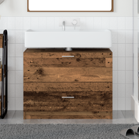 Mobile lavabo Legno Vecchio 78x37x59 cm Legno ingegnerizzato