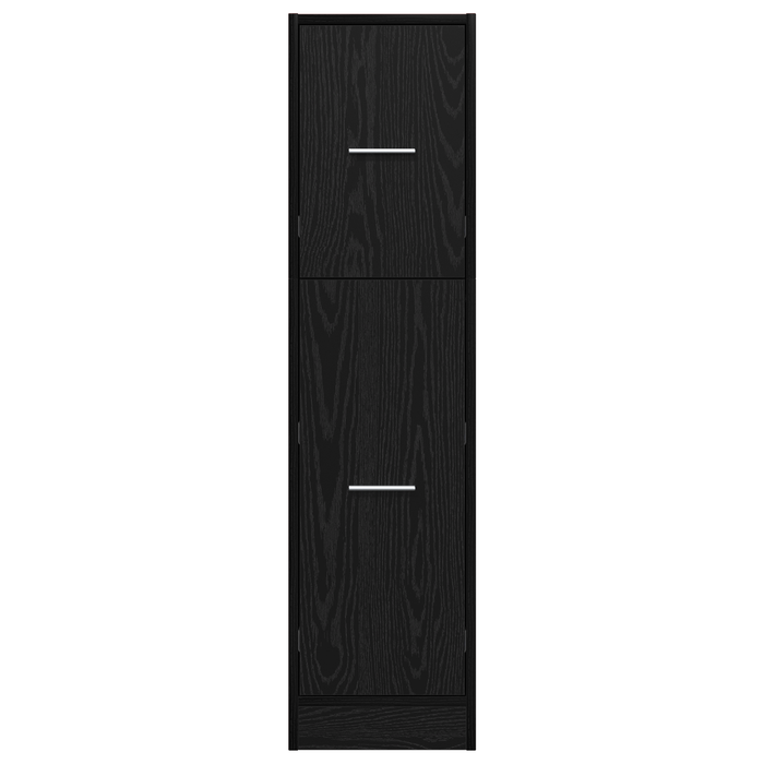 Armadio da Fattore Quercia Nera 30x41x118 cm Legno Ingegnerizzato