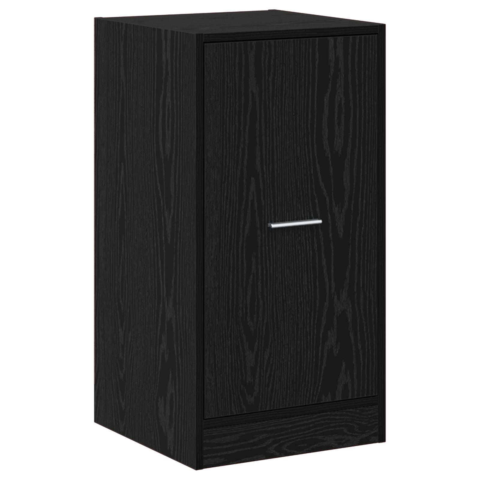 Armadio da farmacia in rovere nero 40x41x77,5 cm in legno ingegnerizzato