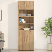 Armadio a muro  in rovere artigianale 70x42,5x40 cm in legno ingegnerizzato