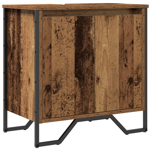 Mobile Lavabo Vecchio Legno 60x35x60 cm Legno ingegnerizzato