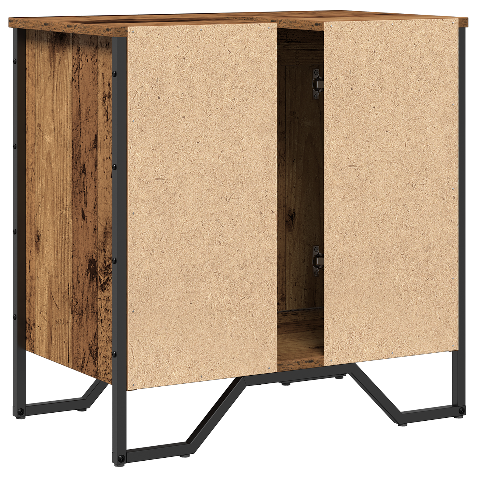 Mobile Lavabo Vecchio Legno 60x35x60 cm Legno ingegnerizzato
