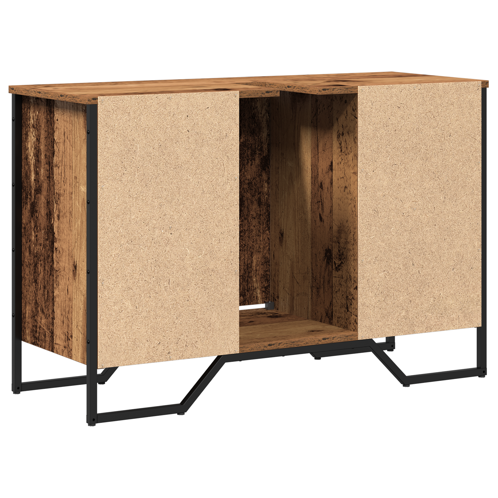Mobile Lavabo da Bagno Legno Vecchio 91x35x60 cm Legno Ingegnerizzato