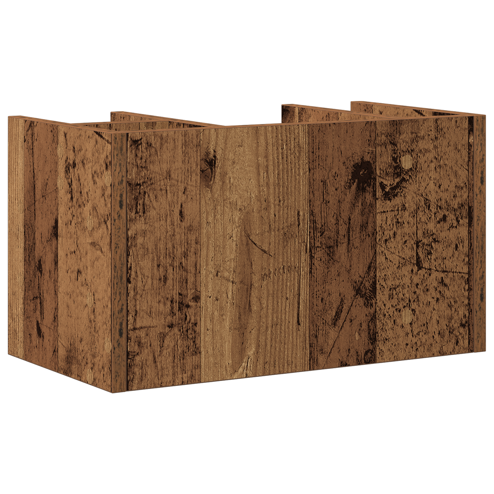 Organizzatore da scrivania Rovere Vecchio 44.5x24x25 cm Legno Ingenerizzato