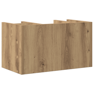 Organizzatore scrivania Rovere Artigianale 44.5x24x25 cm Legno ingegnerizzato