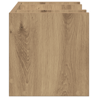 Organizzatore scrivania Rovere Artigianale 44.5x24x25 cm Legno ingegnerizzato