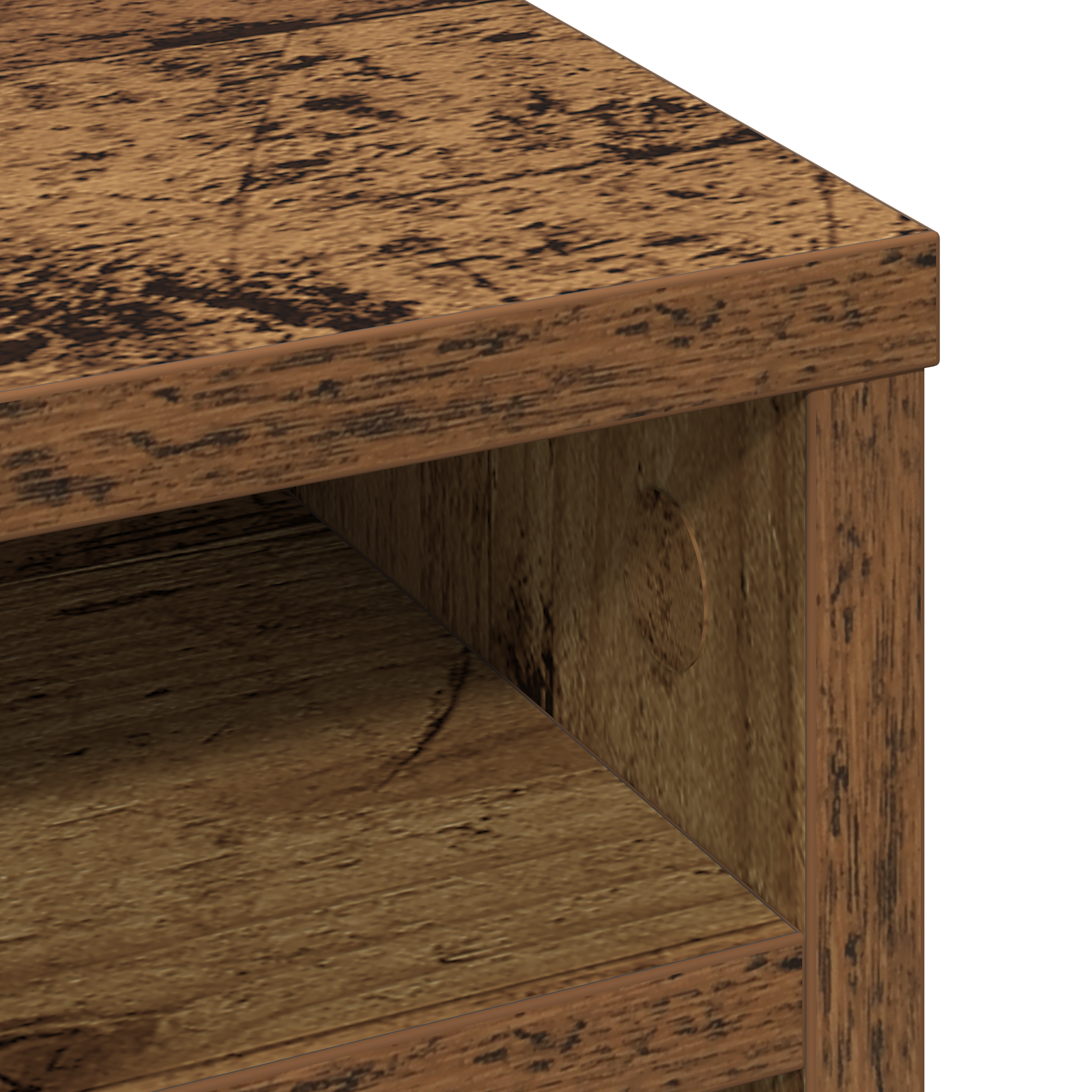 Organizzatore da scrivania Legno Vecchio 36x26x29,5 cm Legno ingegnerizzato