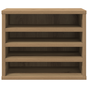 Organizer per Scrivania Rovere Artigianale 36x26x29.5 cm Legno Compensato