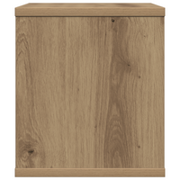Organizer per Scrivania Rovere Artigianale 36x26x29.5 cm Legno Compensato