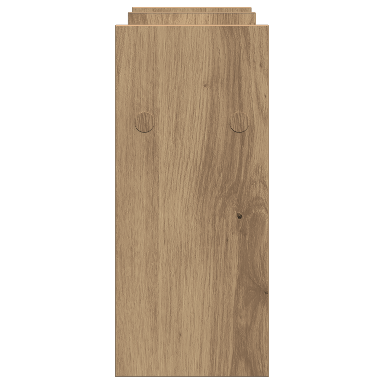 Organizzatore da scrivania quercia artigianale 34.5x15.5x35.5 cm legno