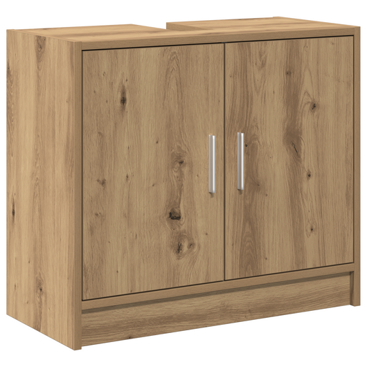 Mobile lavabo Rovere artigianale 63x29x55 cm Legno ingegnerizzato