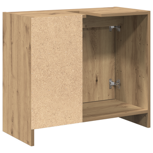 Armadio per lavandino Rovere Artigianale 63x29x55 cm Legno ingegnerizzato