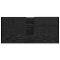 Mobile Lavabo Quercia Nera 63x29x55 cm Legno Ingegnerizzato