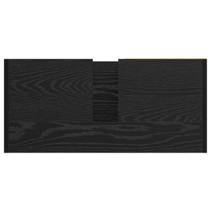 Mobile Lavabo Quercia Nera 63x29x55 cm Legno Ingegnerizzato