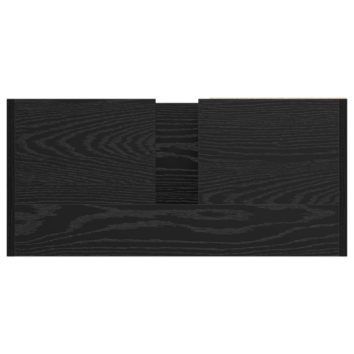 Mobile Lavabo Quercia Nera 63x29x55 cm Legno Ingegnerizzato