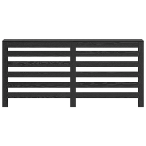 Copri Radiatore in rovere nero 175x20x82 cm in legno laminato