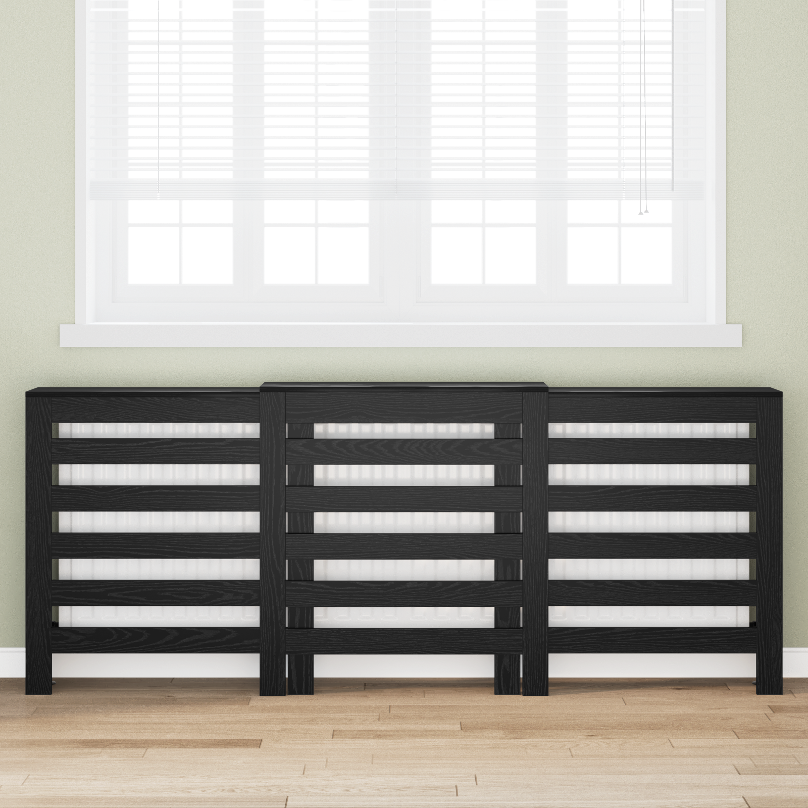 Copertura Radiatore in Rovere Nero Rovere nero