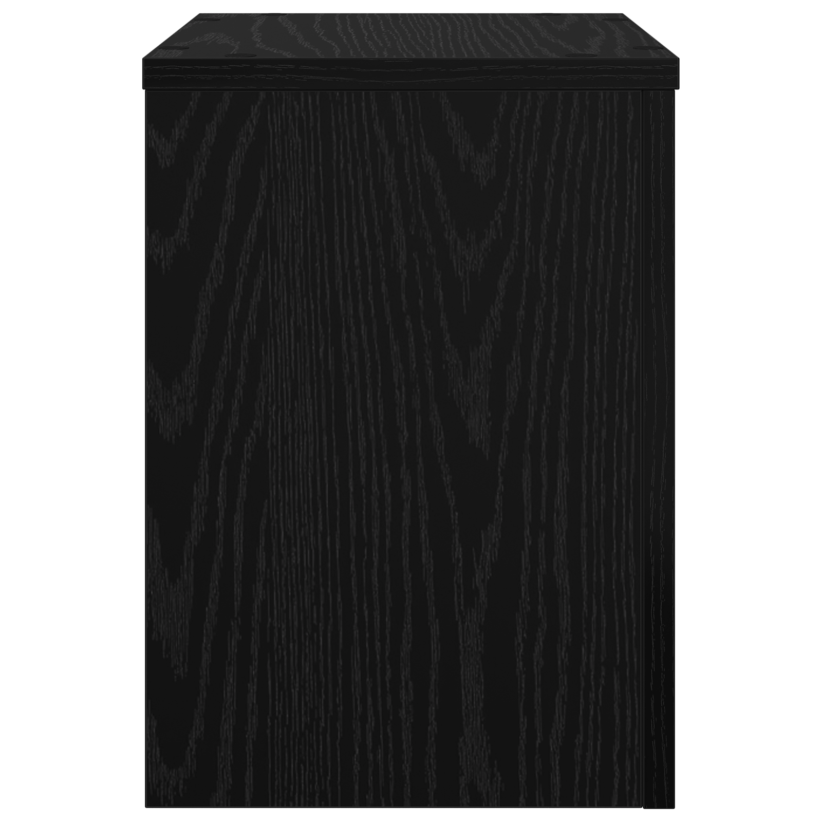 Supporti per piante 2 pcs Rovere Nero 25x25x35 cm Legno ingegnerizzato