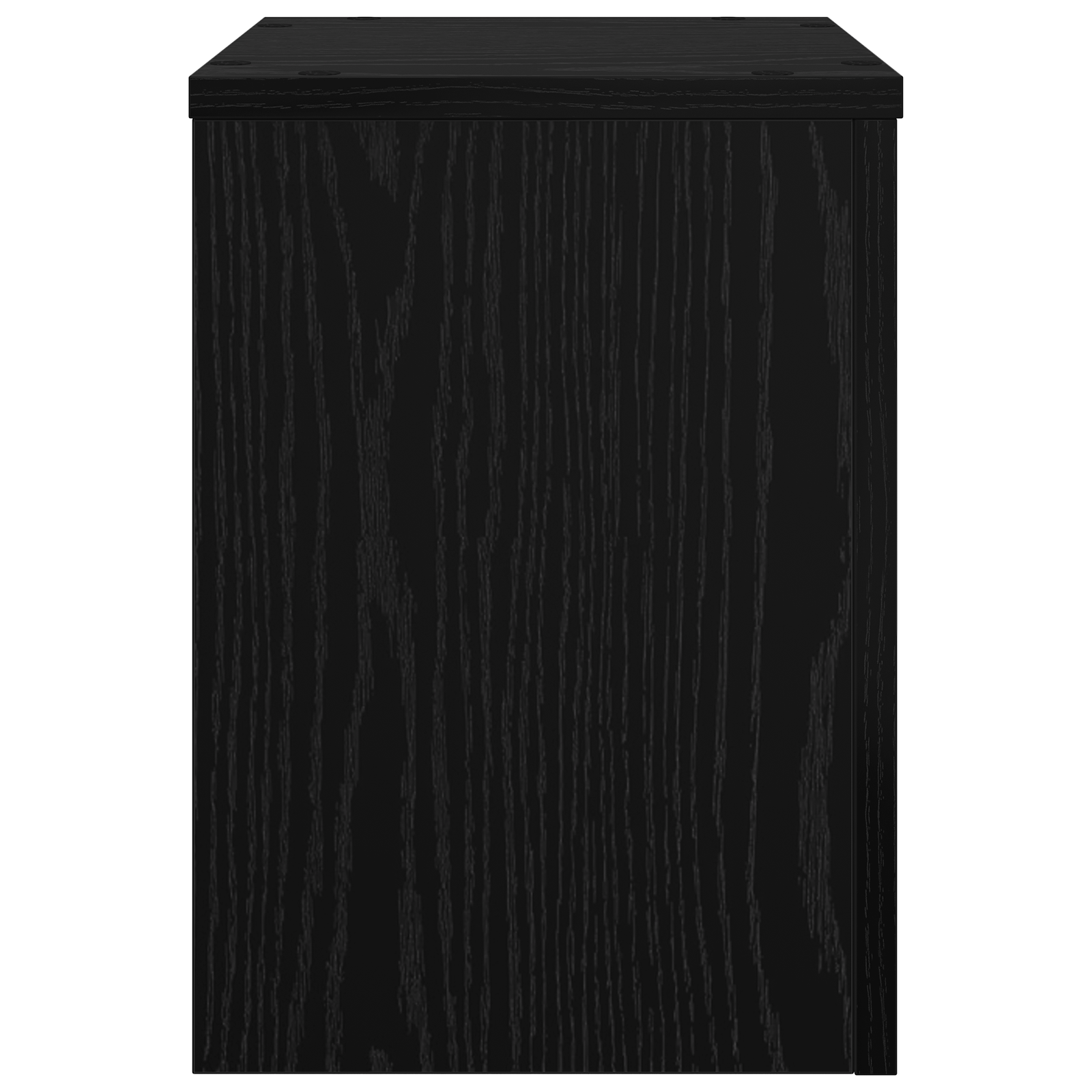 Supporti per piante 2 pcs Rovere Nero 25x25x35 cm Legno ingegnerizzato