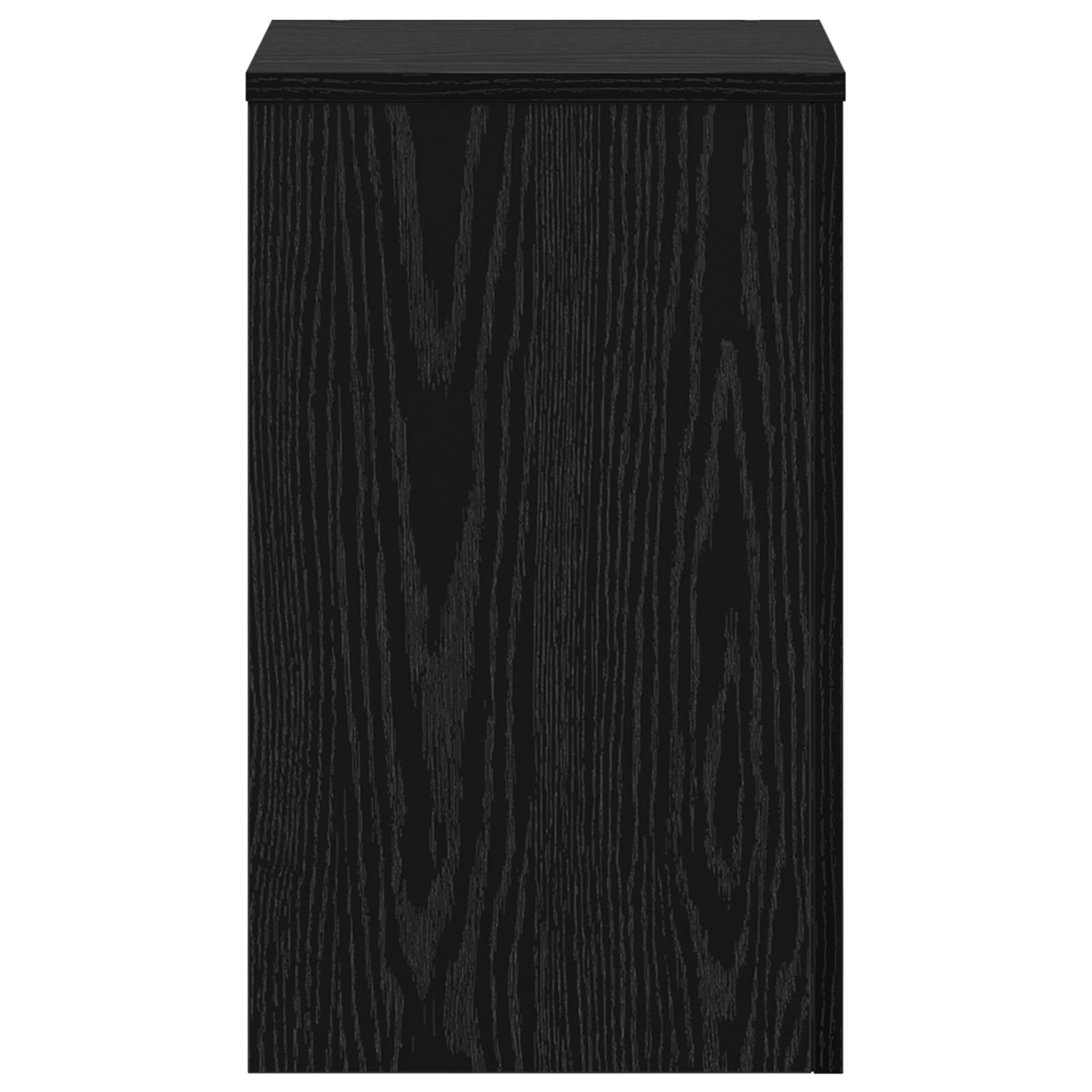 Supporti per Piante 2 pz Rovere Nero 30x30x50 cm Legno ingegnerizzato