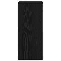 Supporti per Piante 2 pcs Quercia Nera 30x30x70 cm Legno Lavorato