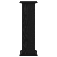 Supporto per Piante Quercia Nera 33x33x100 cm Legno Strutturato