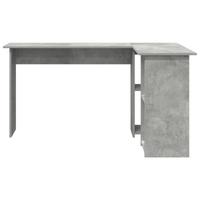 Scrivania Grigia Cemento Grigio cemento Truciolare