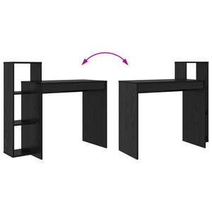 Scrivania Computer Rovere Nero