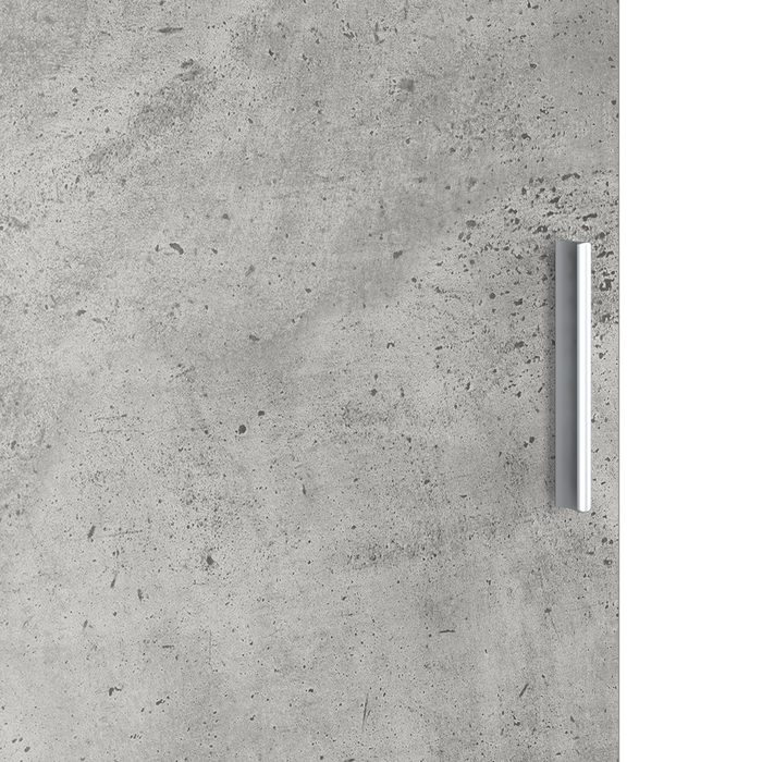 Mobile Buffet Grigio cemento MDF con laminato effetto cemento