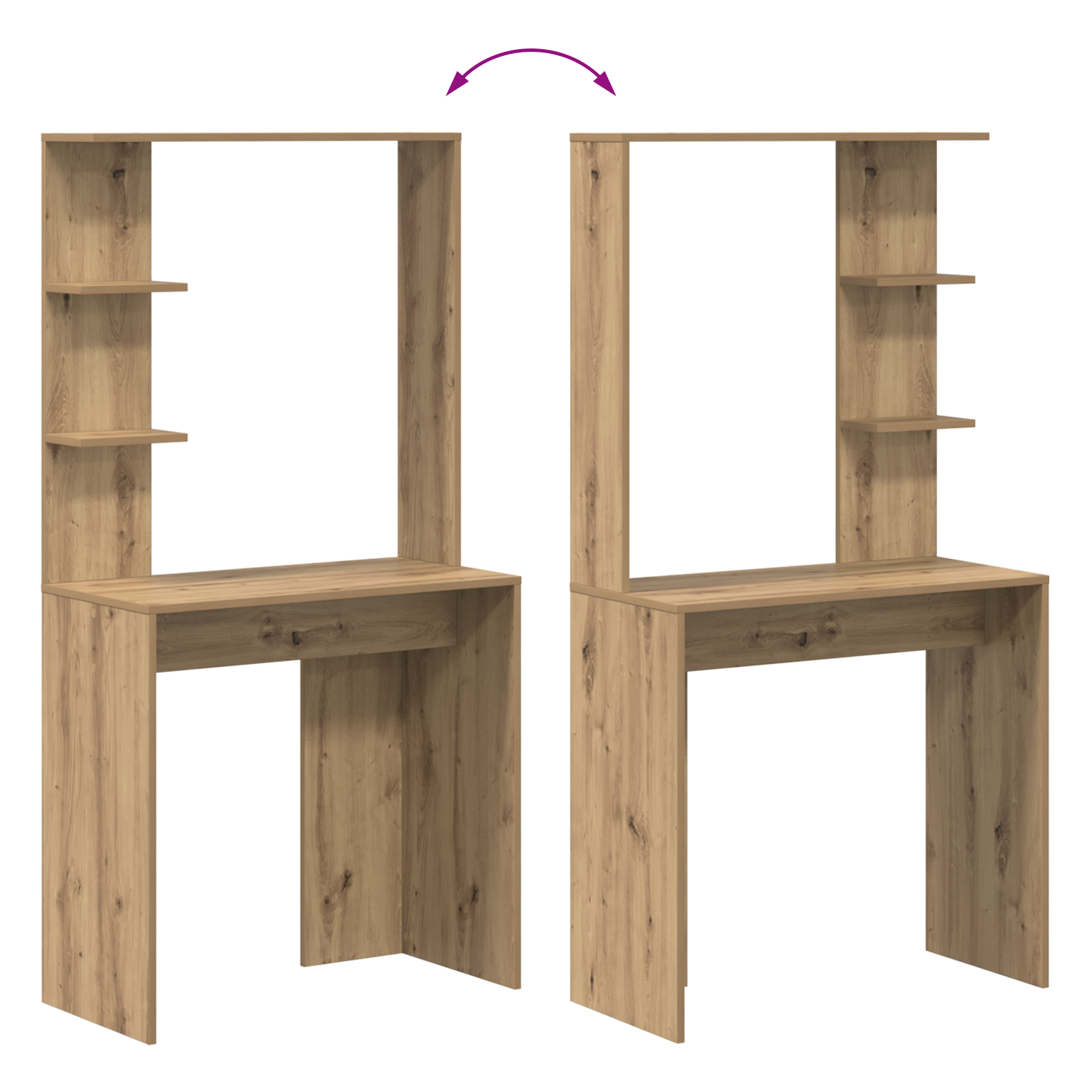 Scrivania in Quercia Artigianale Quercia Artigianale