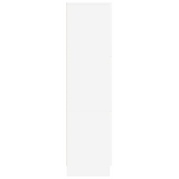 Sideboard Bianco Bianco Legno MDF Medio Sideboard Bianco