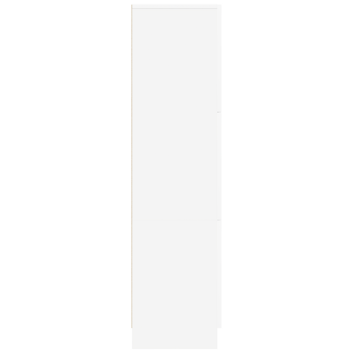 Sideboard Bianco Bianco Legno MDF Medio Sideboard Bianco