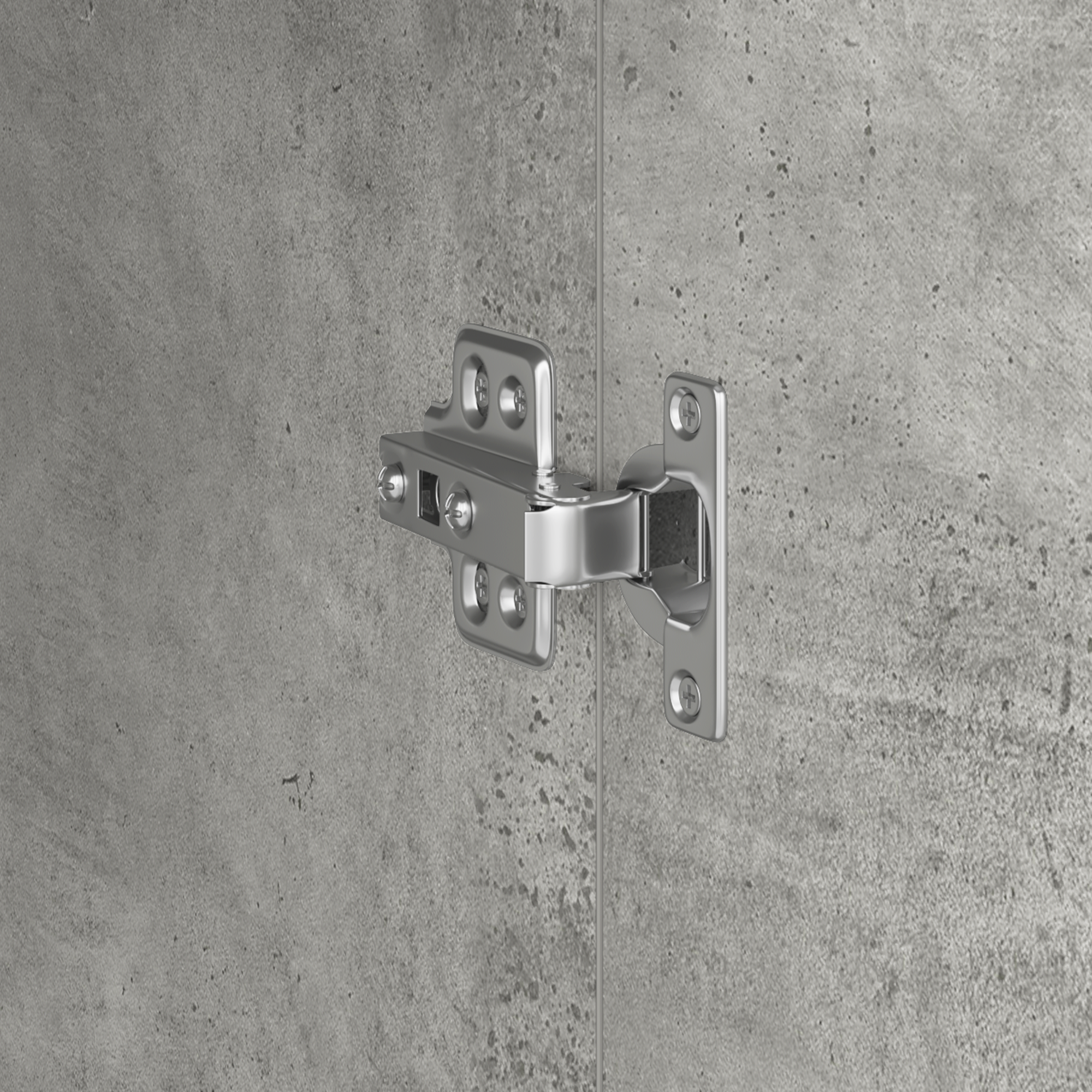 Credenza Grigia Cemento Grigio Truciolare Grande Credenza