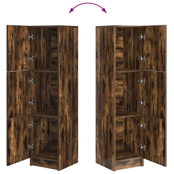 Sideboard in Legno Affumicato Legno affumicato Grande