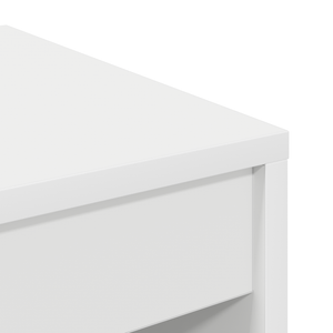 Scrivania Minimalista Bianca Truciolare 60 x 40 x 76 cm Durevole