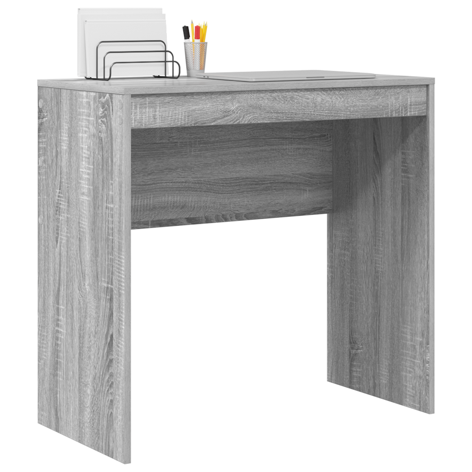 Scrivania Grigia sonoma Legno ingegnerizzato 80 x 40 x 76 cm