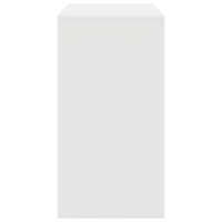 Scrivania minimalista Bianca Legno ingegnerizzato Media Minimalistica