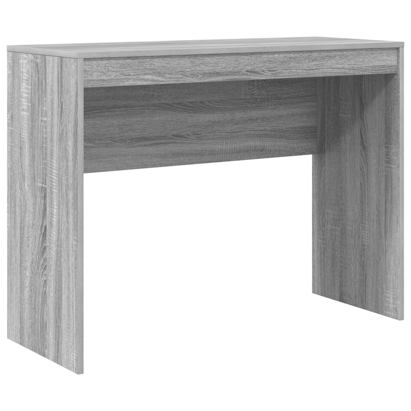 Scrivania per Computer Grigio sonoma MDF 100 x 40 x 76 cm