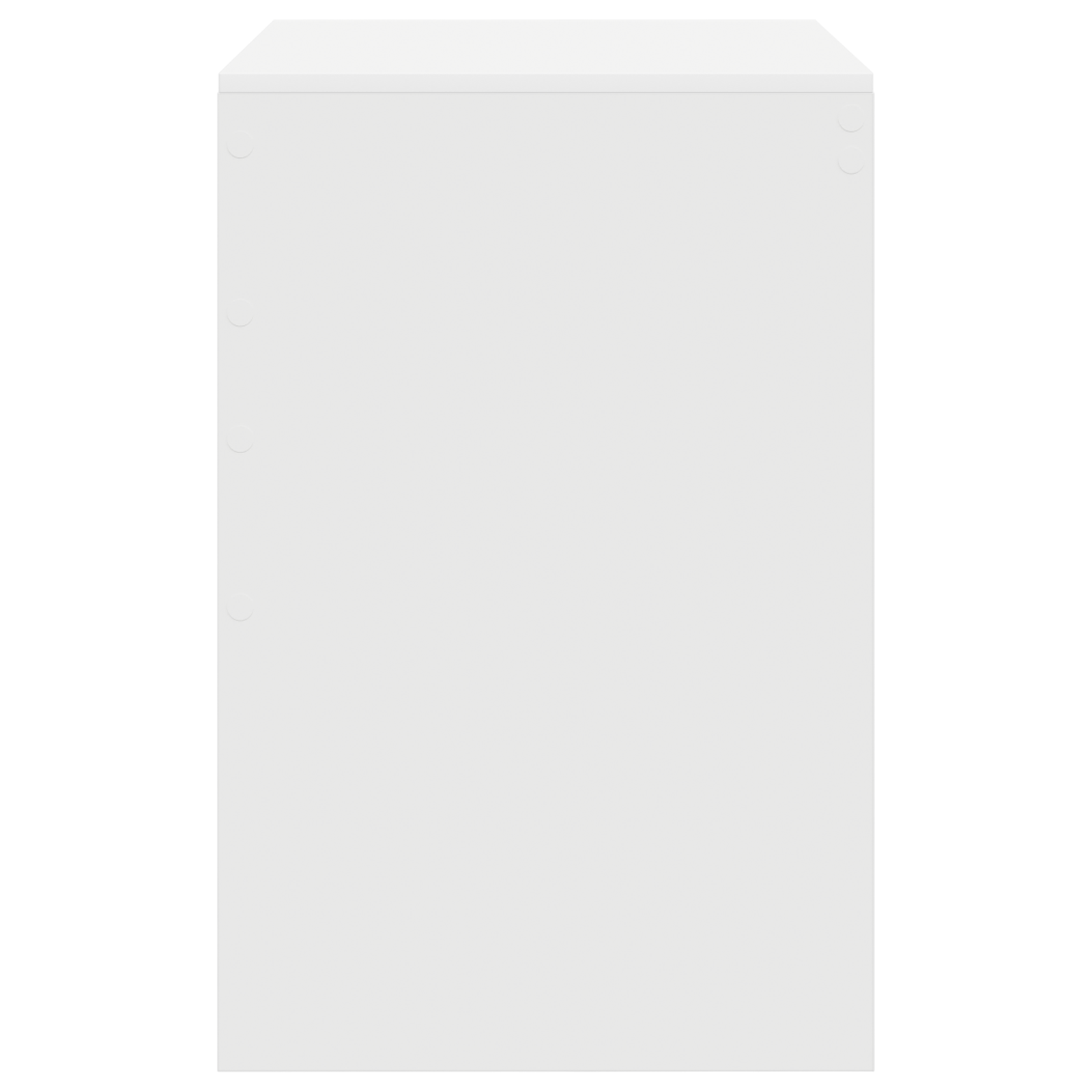 Scrivania Bianca 80x50x76 cm in legno ingegnerizzato