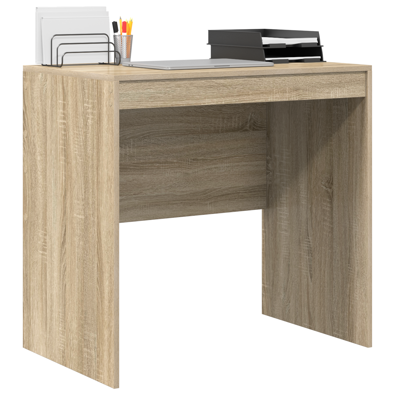 Scrivania Rovere di Sonoma 80x50x76 cm Legno ingegnerizzato