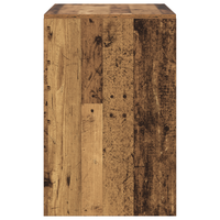 Scrivania Legno Antico 80x50x76 cm Legno ingegnerizzato